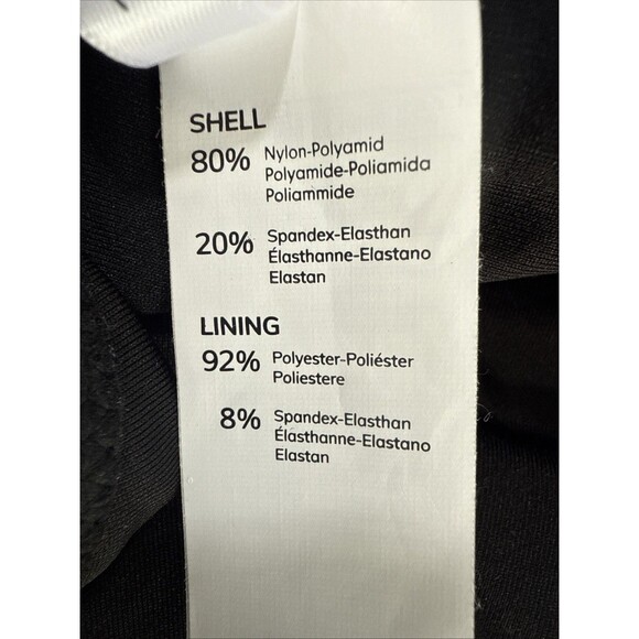 Cupshe Swimsuit Womens L Carly Colorblock Tummy Control One Piece Swimming Beach - Picture 7 of 9